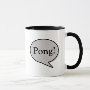Taza ¿Silbido de bala de los tenis de mesa? ¡Pong!