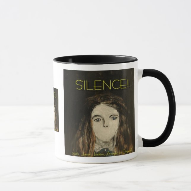 Taza ¡Silencio! (Derecha)