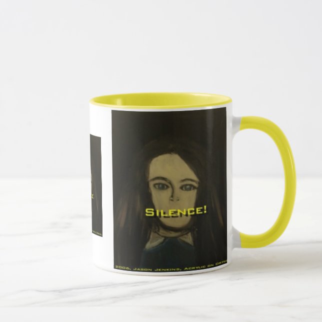 Taza ¡Silencio! II (Derecha)