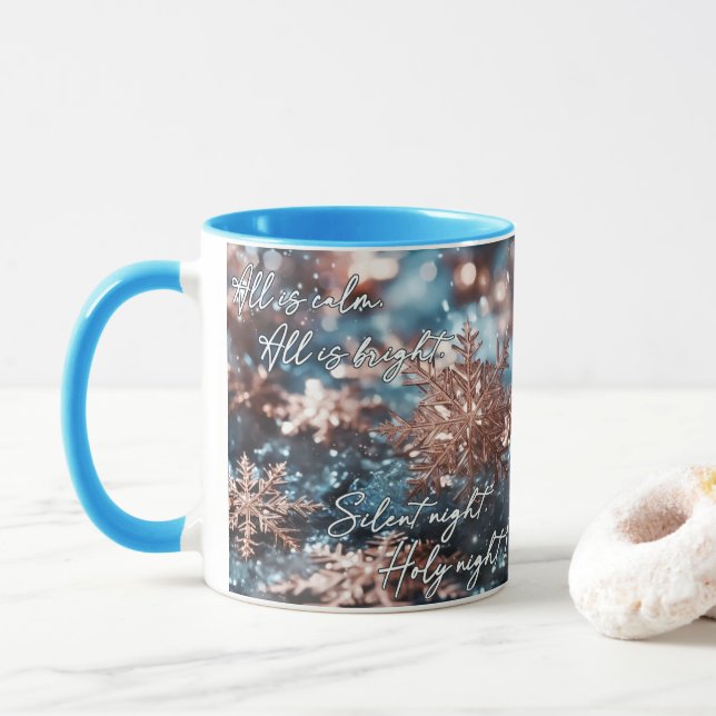 Taza Silent Night - Kerstmis Mok (Con donut)