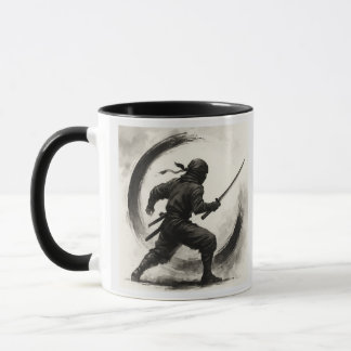 Taza Silent Shadow – Ninja Ink Art Mug