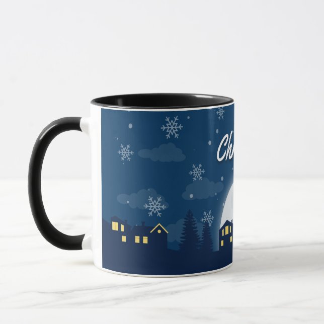 Taza Silent Snowfall (Izquierda)