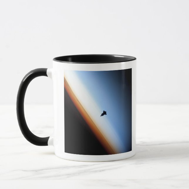 Taza Silhouette de la lanzadera espacial Endeavor (Izquierda)