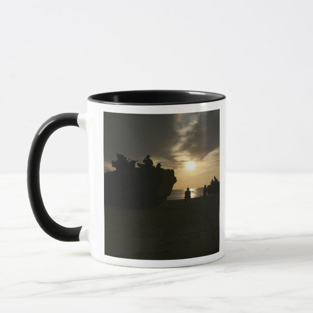 Taza Silhouette de Marines (Izquierda)