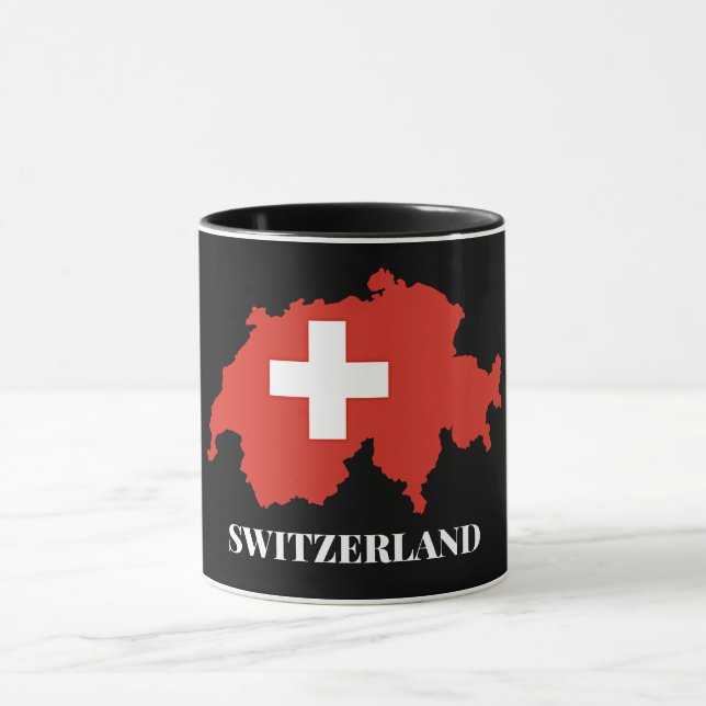 Taza Silhouette de Suiza (Centro)