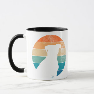 Taza Silhouette Mug Retro Dog