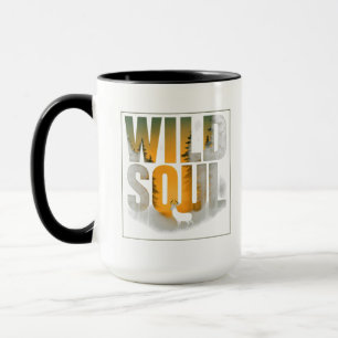 Taza Silhouette Wild Soul Deer Forest