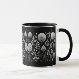 Taza Silhouettes de la Naturaleza: Noche