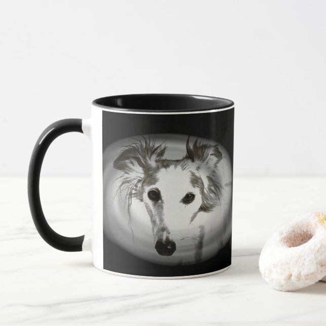 Taza Silken Windhound en Grays (Con donut)