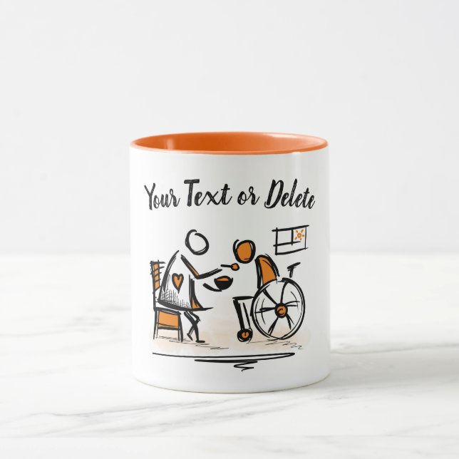 Taza silla de ruedas. Hogar Hospital/Enfermería. Auxili (Centro)
