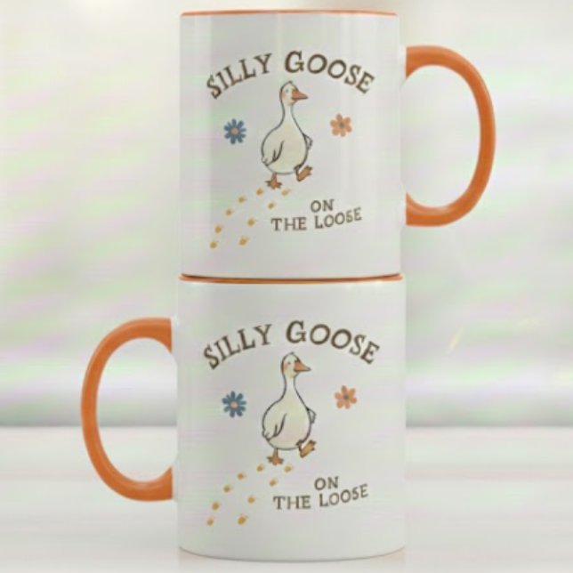 Taza Silly Goose On The Loose Cute Funny Gift Birthday  (Subido por el creador)