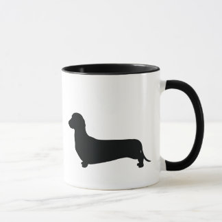 Taza Silueta básica del Dachshund