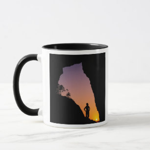 Taza Silueta de excursionista, Point of the Arches,