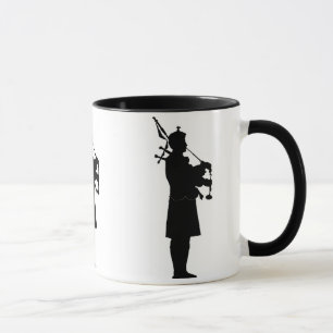 Taza Silueta de gaitero