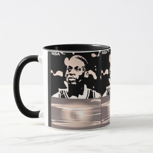 Taza silueta de jugador icónico  (Izquierda)