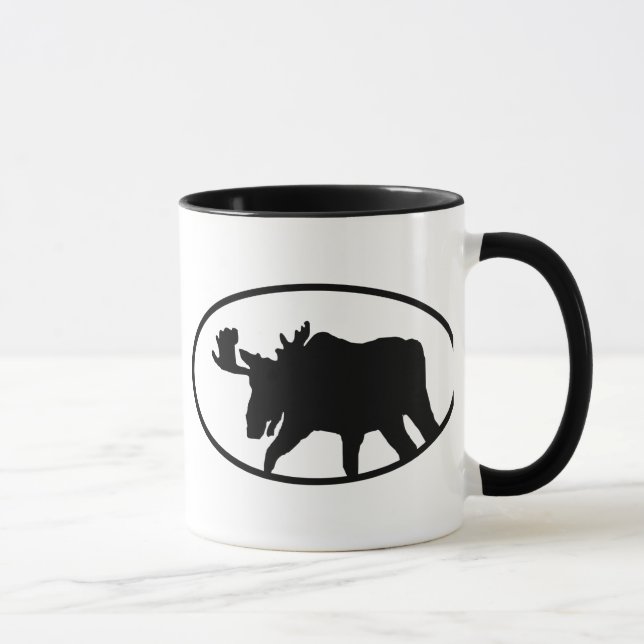 Taza Silueta de los alces (Derecha)