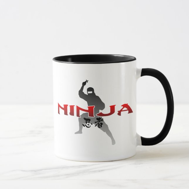 Taza Silueta de Ninja (Derecha)