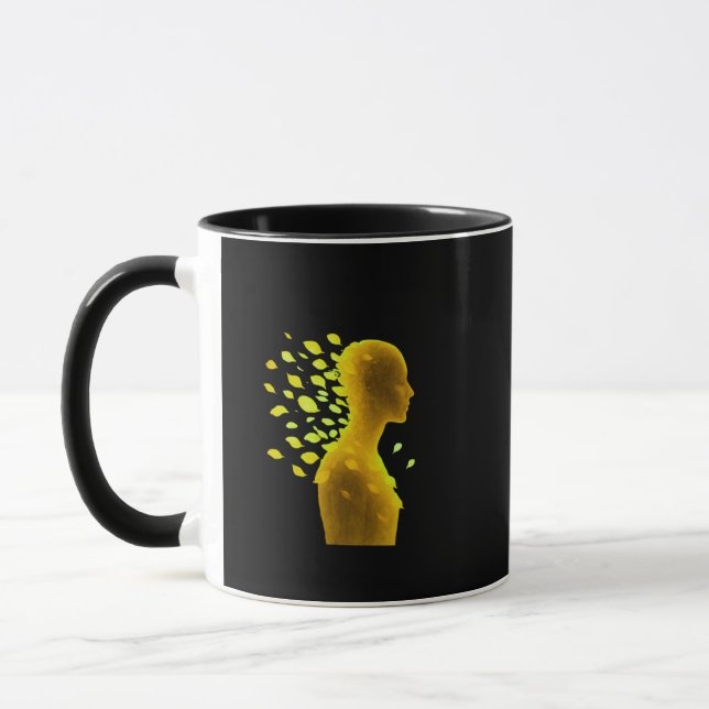 Taza Silueta de Sanación Emocional • Liberación de Péta (Izquierda)
