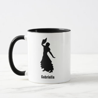 Taza Silueta Flamenca