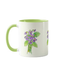 Silvestre Violets Mug