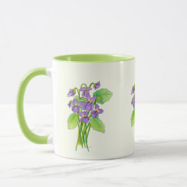 Taza Silvestre Violets Mug
