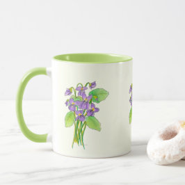 Taza Silvestre Violets Mug