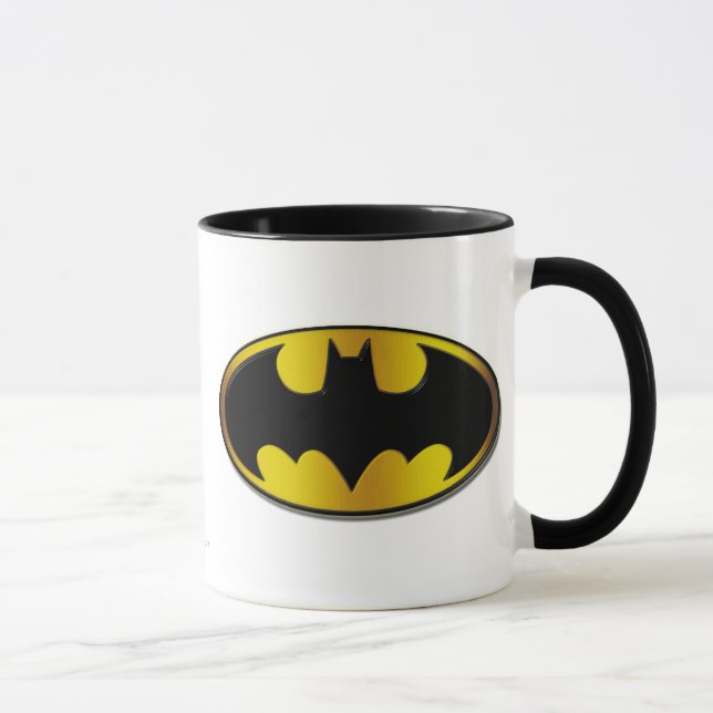 Taza Símbolo de Batman | Logotipo de degradado ovalado (Derecha)