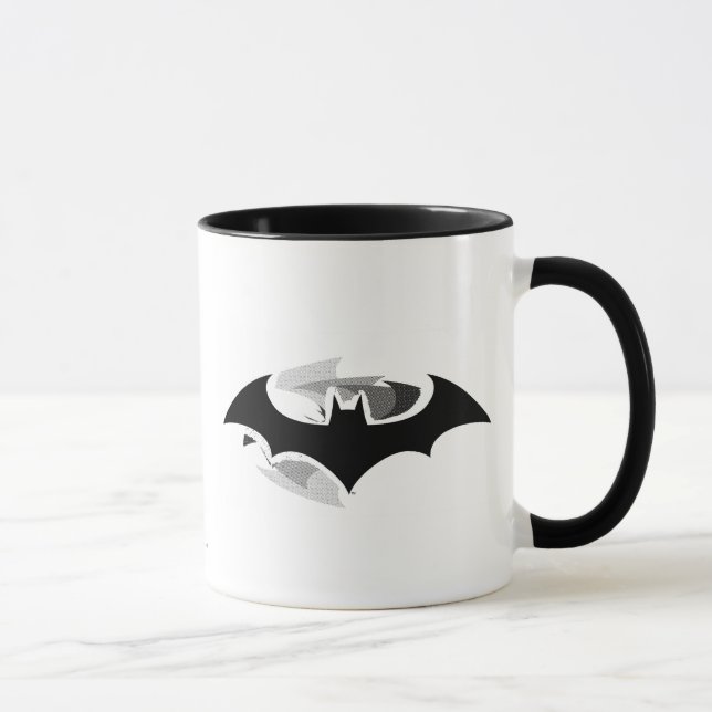 Taza Símbolo de Batman | Sombra negra (Derecha)