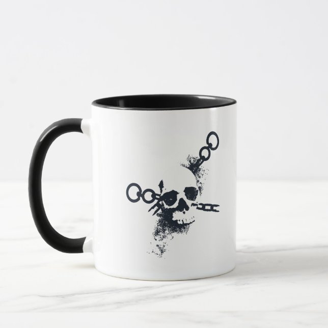 Taza Símbolo de cráneo de Necromancer (Izquierda)