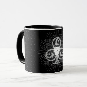 Taza Símbolo de juego de tarjetas