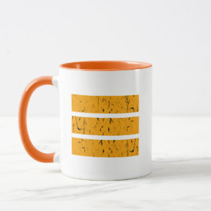 Taza Símbolo de línea Guay 3   Uniformidad y armonía co