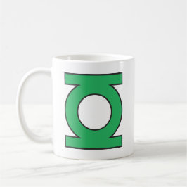 Taza Símbolo de linterna verde