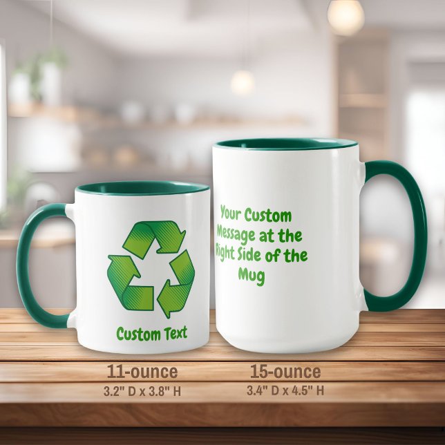 Taza Símbolo de reciclaje (Subido por el creador)