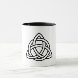 Taza Símbolo del género Triquetra Wicca Celtic Trinity 