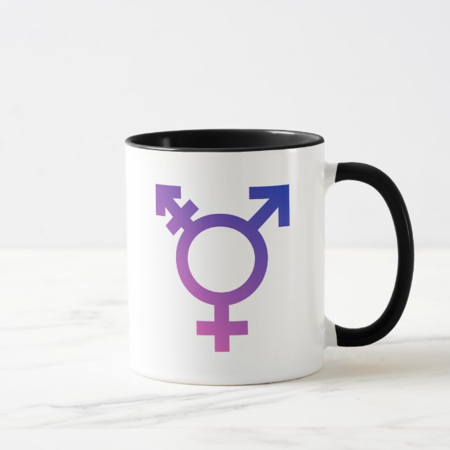Taza Símbolo del transexual (Derecha)