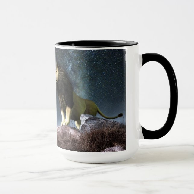 Taza Símbolo del zodiaco de Leo (Derecha)