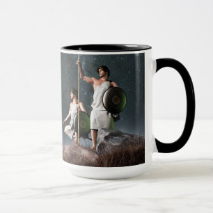 Taza Símbolo del zodiaco de los géminis