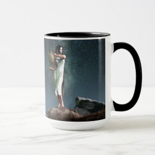 Taza Símbolo del zodiaco del acuario
