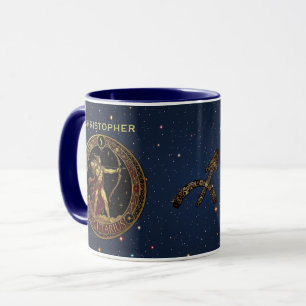 Taza Símbolo del Zodiaco Sagitario Arquero para él