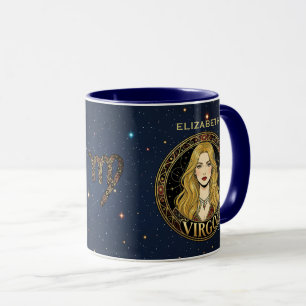 Taza Símbolo del Zodíaco Virgo Virgen
