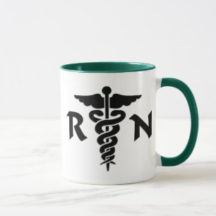Taza Símbolo médico del RN