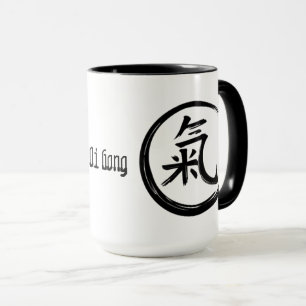 Taza Símbolo negro QiGong