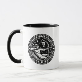 Taza Símbolo y rasgos sagitario de Rótulo de Horóscopo