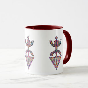 Taza Símbolo Yaz Amazigh Moderno – Camiseta Tribal Vibr