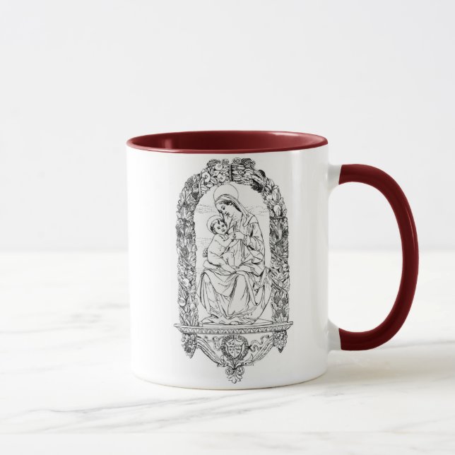 Taza Símbolos cristianos Mug (Derecha)