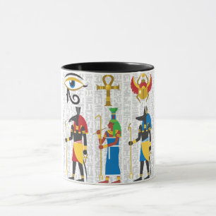 Taza Símbolos egipcios