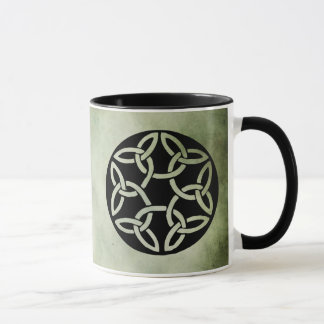 Taza símbolos sagrados irlandeses célticos