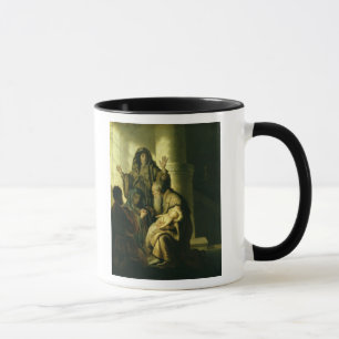 Taza Simeon y Hannah en el templo, c.1627