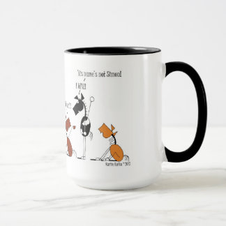 Taza Simon divertido dice el dibujo animado