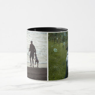 Taza Simple Custom Two Photo